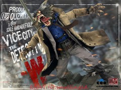 1/6 Scale COOMODEL X OUZHIXIANG VC002 The Detective W Vice City Figure IN Stock