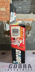 GI JOE ~ 1983 SNAKE BATTLE ARMOR ~ S.N.A.K.E. ~ 100% COMPLETE & WHITE BLUEPRINT