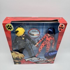 Miraculous Ladybug And Cat Noir Doll 2 Pack Mission Accomplished MLB Toy Sale