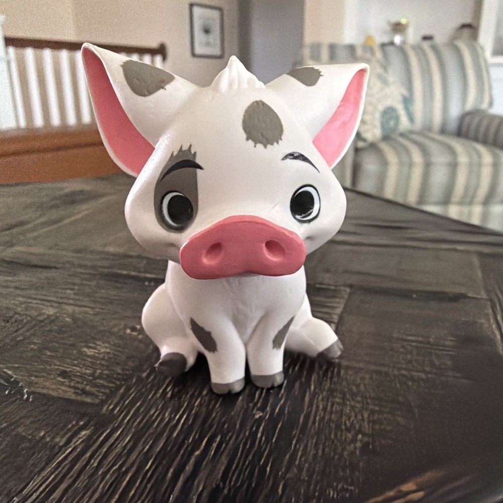 Disney Moana Pua Pet Pig Deluxe Toy Figure Resin Plastic ~3”