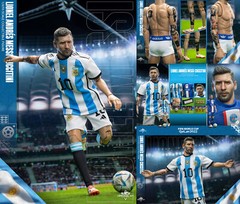 Com001 1/6 World Cup Edition Soccer Competitive Action Figure In Stock