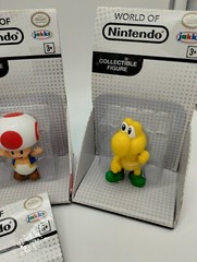 Lot Of 6 World Of Nintendo Jakks Figures Mario Gaming Video Games In Box