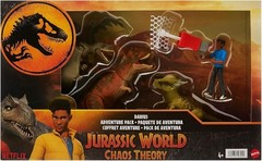 Jurassic World Chaos DARIUS ADVENTURE Pack – 3 DINOSAURS + Net Launcher 🌟NEW🌟