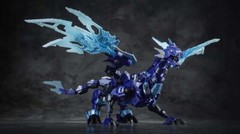 3rd Party Transform Robot toy Blue Dragon IF EX-42Z EX42Z Absolute Zero Cryotek