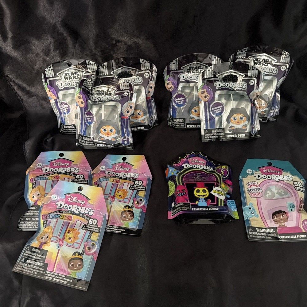 Disney Doorables Blind Bags All As Pictured Mixed Lot Of 11