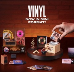 Zuru Mini Brands Vinyl Toy Record Player Really Works -New / Sealed & Ships Fast