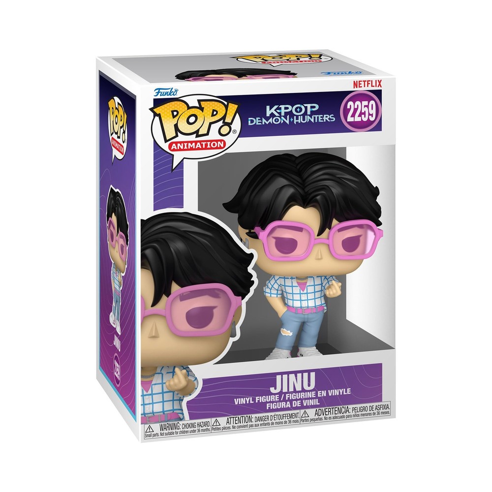 Funko Pop! Animation: Kpop Demon Hunters – Jinu – 1/6 Odds for Rare Chase Varian