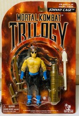 Toy Island 1994 Mortal Kombat Trilogy Johnny Cage MOC sealed nice