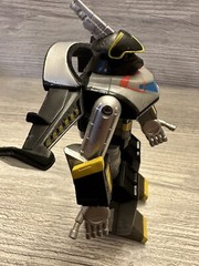 Time Shadow Megazord Power Rangers Force Figure 2000 Zord Grey Timeranger 5 Inch