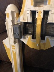 2009 Star Wars The Clone Wars Republic Y-Wing Bomber Incomplete Ship