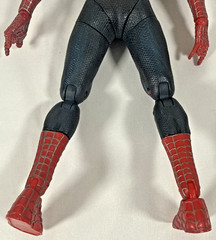 Marvel Spider‑Man 12″ Action Figure 2004 Red Black Fully Jointed Movie Toy VTG