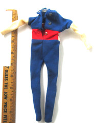 Original 1966 Ideal Captain Action CAPTAIN AMERICA UNIFORM Costume 12″ Doll au1
