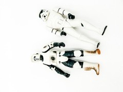 Star Wars Storm Trooper Clone Trooper Lot Rex Action Figures Plastic Die Cast
