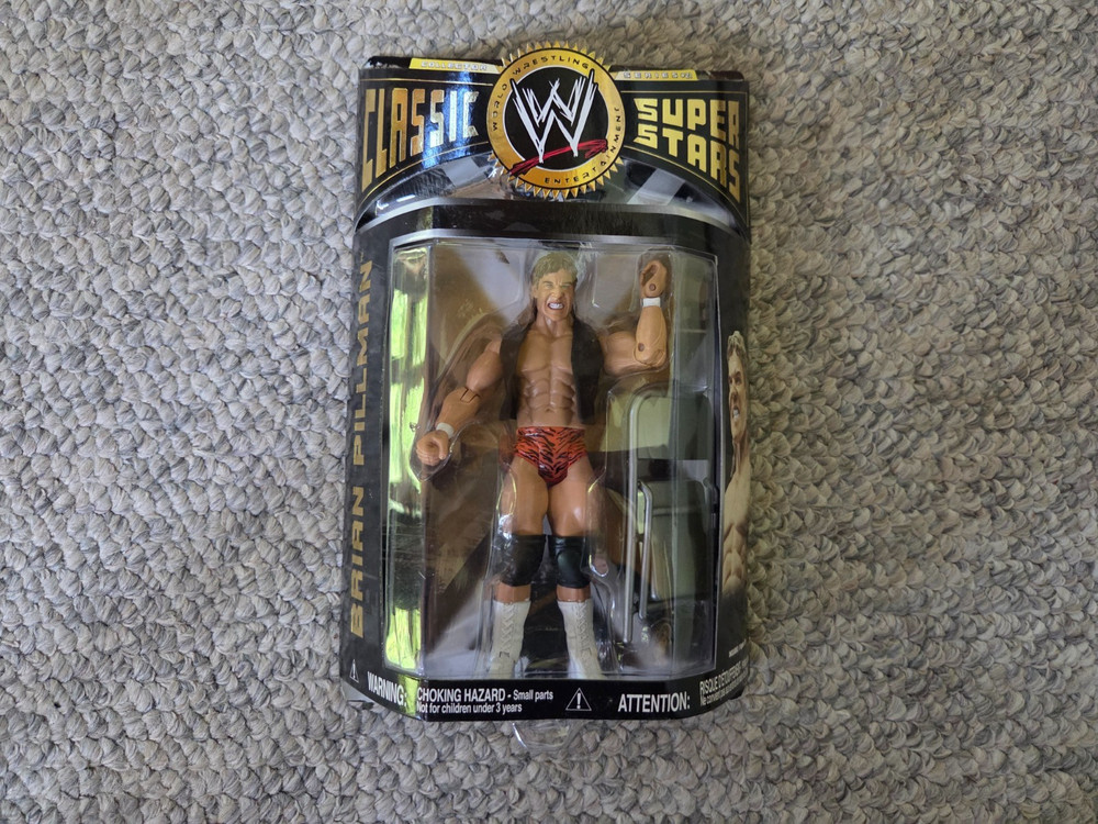 JAKKS Pacific WWE / WWF Classic Superstars BRIAN PILLMAN