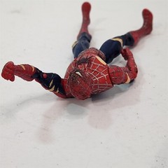 Spider-Man 3 Movie Battle Damaged Action Figure 2008 Marvel Hasbro 6″ #587NB