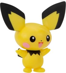 Select Evolution Pokémon 3 Pack: Pichu, Pikachu & Raichu Battle Figures