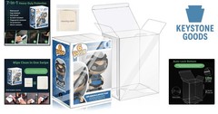 6 Pack Clear Display Cases for 4-Inch Figures – Dust & Scratch Resistant