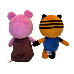 Roblox Piggy Series 1 & 2 Plush Tigry Piggy Officer Doggy 8 Inch Lot Of 4