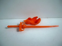 K23i05742 LION-O BRAZIL 100% COMPLETE GLASSLITE THUNDERCATS 1985 ORIGINAL FIGURE