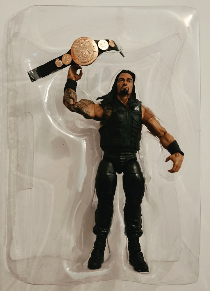WWE ELITE COLLECTION SERIES #33 ROMAN REIGNS with TAG TEAM CHAMPIONSHIP BELT