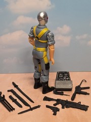 Invasor Snake Eyes Python Patrol Black Major G.I. Joe GI Joe 2026 Version 2 Red