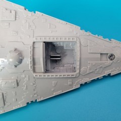 Star Wars Imperial Star Destroyer Diecast Kenner 1979 Vintage