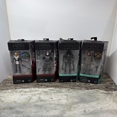 Starwars Black Series 6“ Action figures Omega,echo,K-2S0,Bodhi Rook Lot Of 4