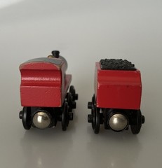 Thomas & Friends Learning Curve Wooden Railway James & James’ Tender 2003 Train