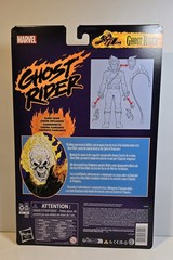 Hasbro Marvel Legends Retro Collection Ghost Rider Action Figure In Hand