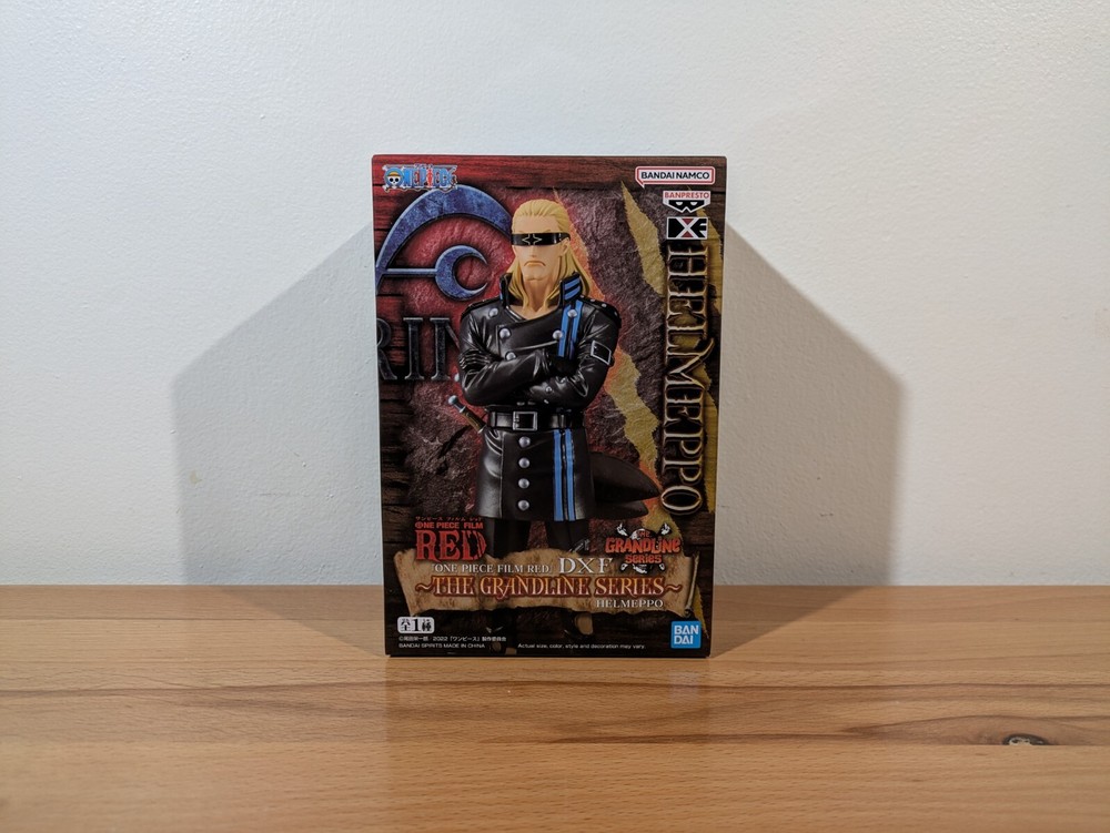BanPresto One Piece Film Red DXF The Grandline Series Helmeppo Figure Statue New