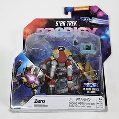 STAR TREK PRODIGY ZERO ROBOT ACTION FIGURE IN-GAME UNLOCK MOSC 2022 PKG WEAR