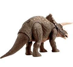 Jurassic World Dinosaur Habitat Defender Triceratops Action Figure Dino Trackers