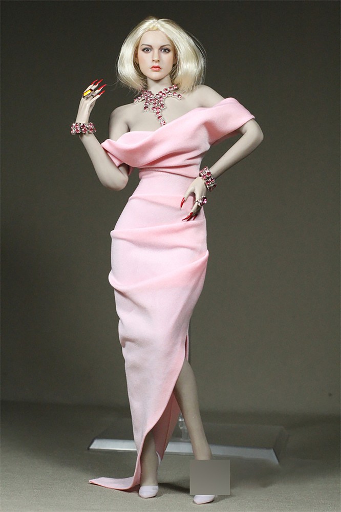 1/6 Yulan Long Dress Clothes Fit 12” TBLeague JIAOU Figure Body