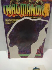 1986 Terrascout Inhumanoids Hasbro Box W/Instructions Only + Auger Back Card .