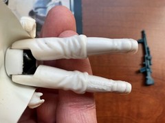 Star Wars 1983 Vintage Palitoy Tri-Logo Snowtrooper w/ Trilogo Cardback