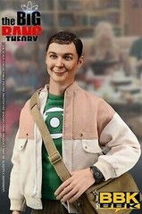 BBK The Big Bang Theory Genius Scientist Sheldon Lee Cooper1/6 Figure BBK06 USA