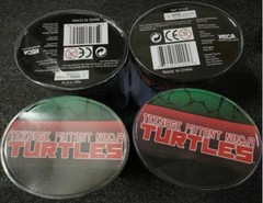 WOW! 4 PCS NECA Teenage Mutant Ninja Turtles Color Headband Figures Toys set