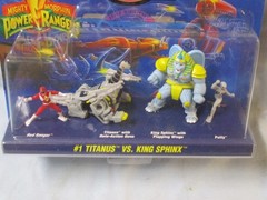 MICRO MACHINES POWER RANGERS #1 TITANUS VS. KING SPHINX