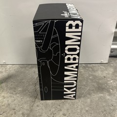 New Huck Gee Kidrobot Akuma Bomb Akumabomb Grey Skully version Edition 500 NIB