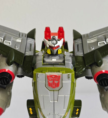 Transformers Cybertron Jetfire Ultra Class 2005 – NEAR COMPLETE