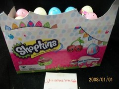 Shopkins Season 4 Surprise Easter Egg Full Case 30 Eggs Sealed Fluffy Rare 2014
