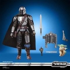 Star Wars Mandalorian & Grogu Deluxe Vintage Collection VC395 Figure *In Hand