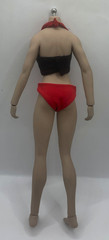 1/6 Female Flexible Seamless Doll Body For 12″ Greyish Posable Action Figure A