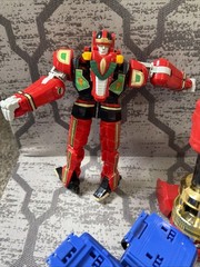 Power Rangers Megazord Lot HUGE Tigerzoid Thunderzoid Helmets Swords