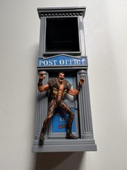Kraven The Hunter and Post Office Spider Man Stunt Series Toy Biz Marvel Set2005