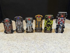 Transformers RPM Lot of 6 Optimus Prime Bumblebee Ratchet Sideways 2009
