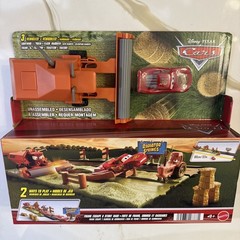 🔥Disney Pixar Cars Frank Scape & Stunt Race 3 Vehicles Playset 2023 Brand New🔥