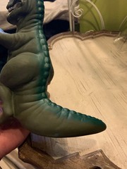 Land Before Time Sharptooth Tyrannosaurus Rex Hand Puppet Figure 1988 Pizza Hut