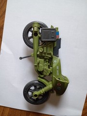 GI Joe ARAH RAM Rapid Fire Motorcycle, Please Read, 1982 Hasbro, Vintage