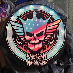 WWE Cody Rhodes American Nightmare Round Logo Wall Hanging USB Light Box